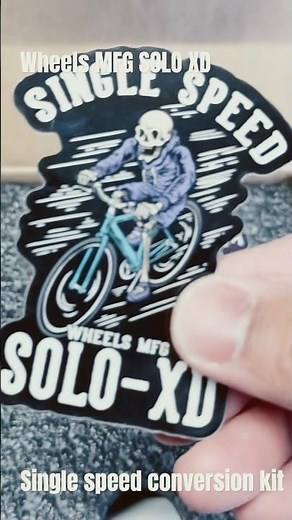 Wheels manufacturing SOLO XD single speed conversion kit