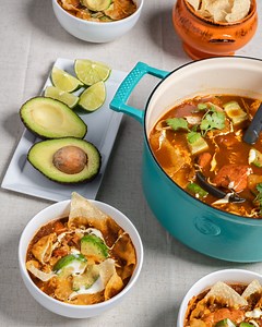 Chicken Tortilla Soup (Sopa Azteca)