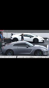 557K views · 11K reactions | Nissan GT-R vs Lamborghini Performante – supercars drag race #Supercars #DragRace #NissanGTR #LamborghiniPerformante #CarRacing #Lamborghini #GTR #Nissan #DragRacing | Wheels | Facebook