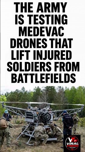 Army Testing Medical Drones That Could Save Soldiers’ Lives 🚁