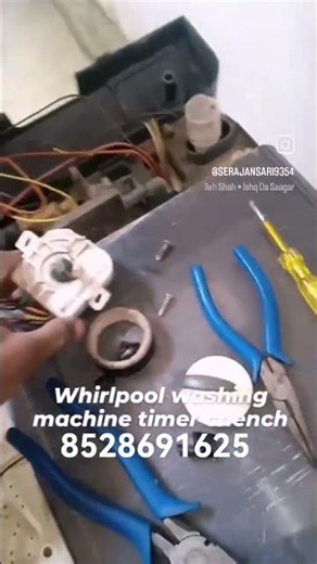 Whirlpool washing machine timer chench🔥 🧑‍🔧🛠️