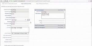 How to Create and Duplicate an Invoice for Key Energy