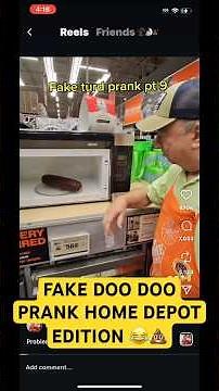 FART SPRAY MICROWAVE PRANK IN HOME DEPOT #homedepot #prank #fartspray #funny #relatable #shorts