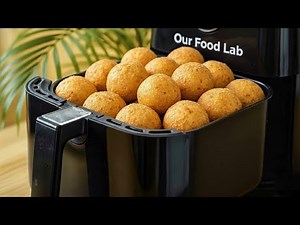 Crispy Bread Potato Balls in Air Fryer | Perfect Evening Snack Recipe @Our_Food_Lab