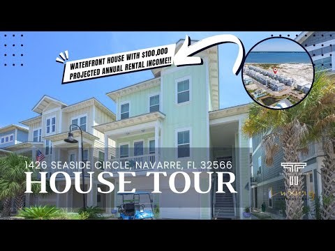 1426 Seaside Circle | This Navarre Beach Home is Perfect as Vacation Rental Investment! | House Tour