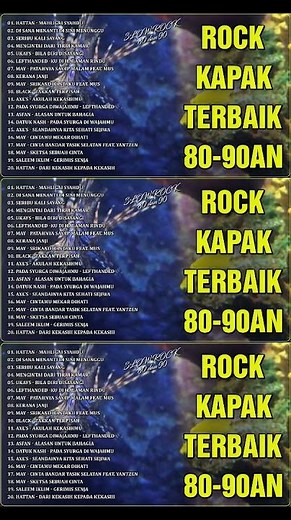 ROCK KAPAK 80 AN 90 AN | LAGU JIWANG 8090AN