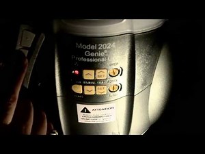 Setup Genie® Garage Door Opener