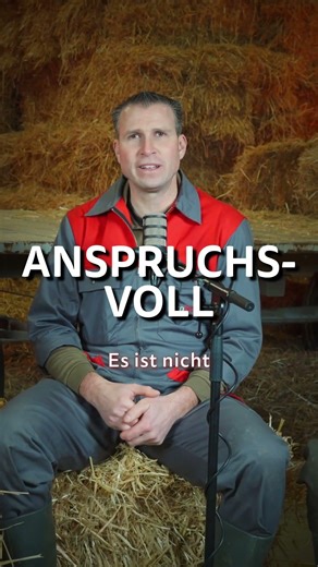 Es braucht Engagement rund um die Uhr. Den ganzen Podcast findest du auf YouTube. 🐄