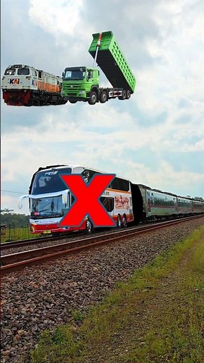 MENTEBAK KERETA API LUCU 52‼️ Tebak Lokomotif Cc206,Bus Rosalia Indah,Truck #keretaapi #tebakgambar