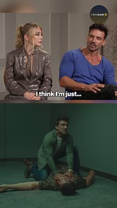 Frank Grillo and Jennifer Holland open up about Harcourt and Rick Flag Sr.’s complicated relationship in 'Peacemaker' #shorts