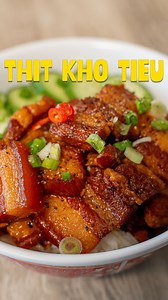33K views · 539 reactions | Without a doubt, this Thit Kho Tieu / Black Pepper Braised Pork Belly is my favorite Vietnamese dish of all time. Plus, it’s pretty easy to make with just a handful of ingredients! Recipe and measurements: https://feedthepudge.com/braised-black-pepper-pork-belly-thit-kho-tieu/ #vietnamesefood | feedthepudge | Facebook