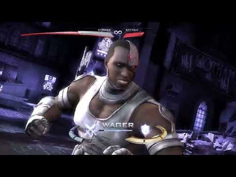 Injustice Gods Among us - Cyborg vs Batman