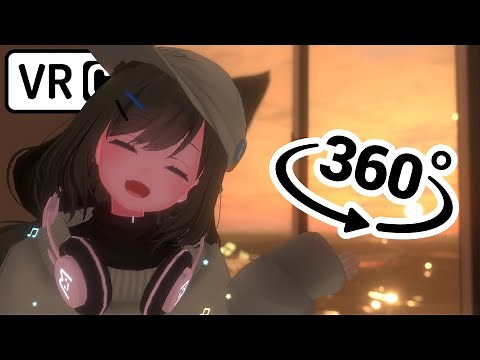 A day with mawang 2 ( 360° Camera ) 【 VRchat 】