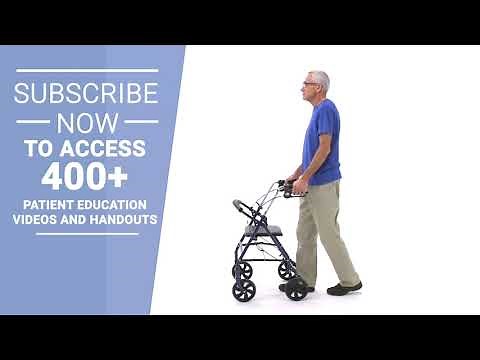 Reciprocal Gait With Four-wheel Walker | MedBridge