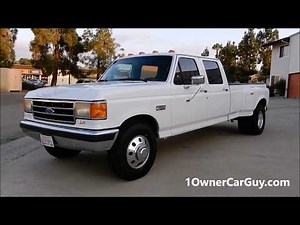 1990 F350 Crew Cab Dually Pickup Truck For Sale