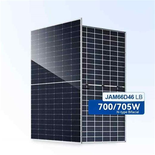 JA Solar Panels JAM66D46 LB JA N Type Dual Glass Bifacial Solar Module 700w 705w 710w 715w Panel Solar