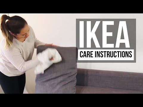 How to Clean IKEA Couch/Sofa | Properly wash without damaging | Care Instructions