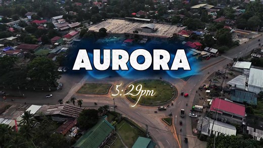 Stunning Sunset Captured by Drone