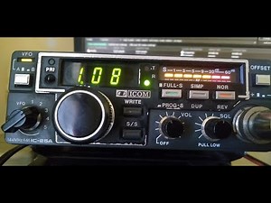 ICOM IC 25 A REVIEW DAN FUNGSI TOMBOLNYA