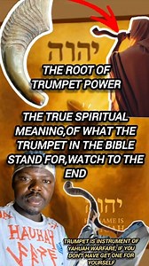 the true spiritual meaning,of what the trumpet in the Bible stand for,watch to the end 👇👇🔥🔥🔥 trumpet is instrument of Yahuah warfare, if you don't have get one for yourself 👇🔥 preparing your mind for the 7-month Feast of blowing the trumpet 👇🔥💯 if only you know what the RAM horn trumpet stand for in the Bible you will have it in your house Yah #Yahuah #Yahusha #Shofar#tuumpet##fyp #fpy #trumpet #viral #Hebrew #foryoupage #goviral | Yahu Fidelis