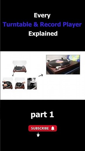 Every Turntable & Record Player Type Explained part 1