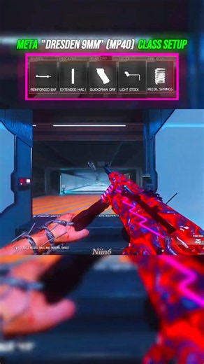 𝙈𝙀𝙏𝘼 "Dresden" (Mp40) Class for Warzone 👑 #callofduty #blackops7 #warzone #bo6 #classsetup