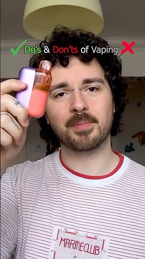 ✅ Do’s & Don’ts of Vaping ❌