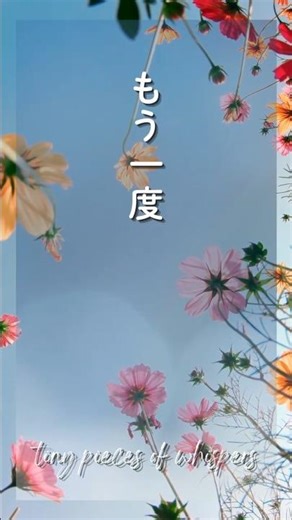 もう一度 #encouragement #healing #shorts #いい言葉 #励ましの言葉