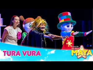 Maya și Mascotele Zurli - Tura Vura | Cântece pentru copii LIVE din Spectacolele Zurli