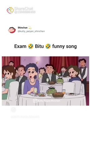 shinchan exam🤣 bitu😂funny😂🤣😂 song #shorts