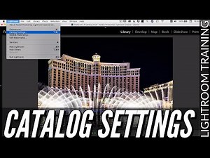 Catalog Settings in Adobe Lightroom Classic CC