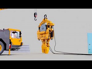 How does a vibrating hammer work?