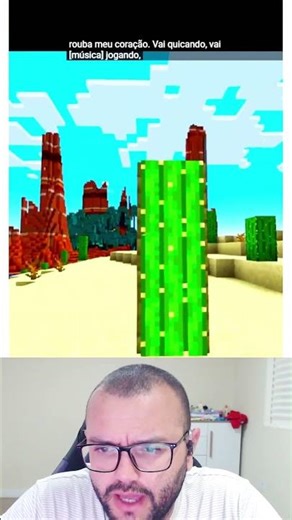 Ele fez uma base secreta no minecraft