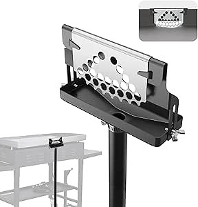 Griddle-Grease Accessories for Blackstone - Grease Catcher,Rear Grease Drain Funnel for Blackstone Grill,Upgrade Integrated Grease Gate,Flexible,Convenient,Liner-Free Blackstone Accessories