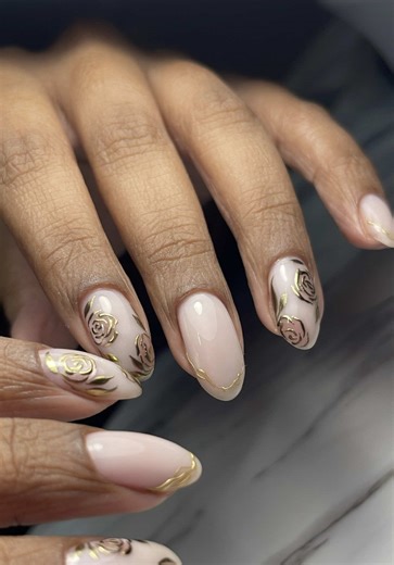 Bridgerton Inspired Nail Art for Valentine’s Day