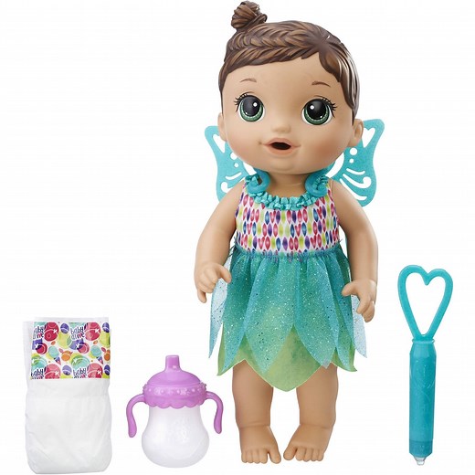 Baby Alive: Face Paint Fairy Brunette Hair Doll Playset
