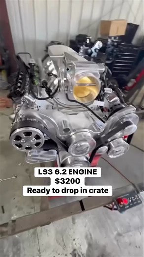 GMC and chevy parts on Instagram: "Clean and powerful LS3 6.2 engine with only 28K miles, delivering 525 horsepower. Comes complete with ECU and wiring harness, ready for easy install. Backed by a 1-year warranty for peace of mind. Perfect for any high-performance build or upgrade. Reliable. Powerful. Ready to run."