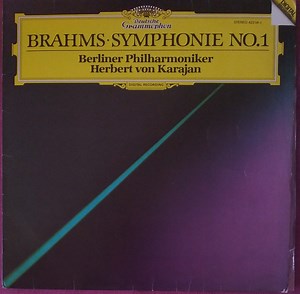 Brahms, Berliner Philharmoniker, Herbert von Karajan - Symphonie No.1