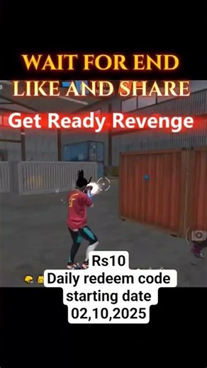 10 redeem code starting #viral #ytshort #shorts #freefire