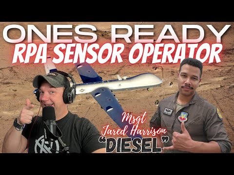 Ep 299: Remotely Piloted Aircraft Sensor Operator Jared "Diesel" Harrison