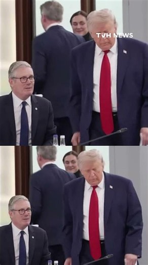Trump just walked in and declared: "I'm the boss" after arriving nearly an hour late to the G7