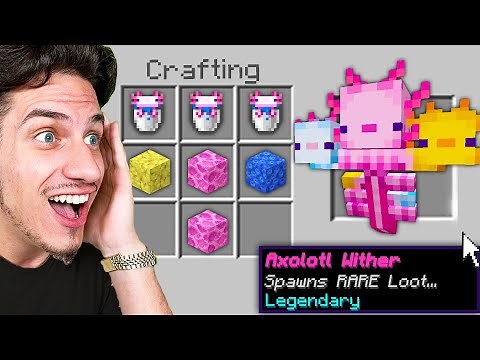 Minecraft, But You Can CRAFT Custom WITHERS!