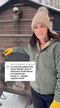 How does an outdoor wood boiler heat your home and water? Let me explain! #woodheat #firewood