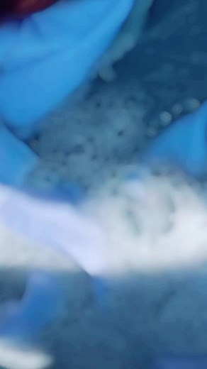 DIY Turquoise Fabric Washing Technique