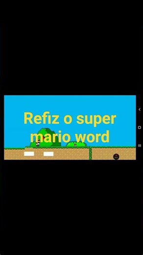 refiz o super mario word no pocket code