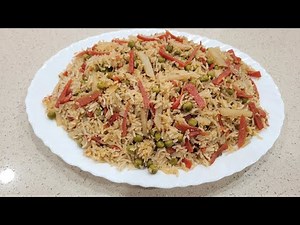 Perfect Vegetable Rice Recipe | Vegetable Pulao Recipe | Delicious and Fluffy |
