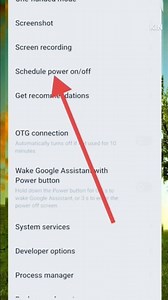 How To Enable 🔥Schedule Power On/Off In Realme Phone|| #shorts💯