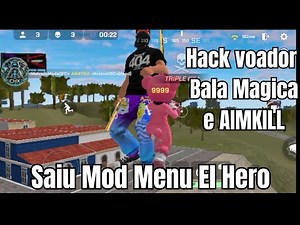 MOD MENU [EL HERO] - AIMKILL E FLY HACK PODEROSO 2025!