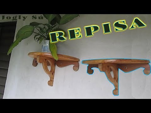 Cómo hacer una Repisa bonita de madera Paso a paso