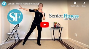 15 Min Beginner Standing Cardio Workout - Senior Fitness With Meredith